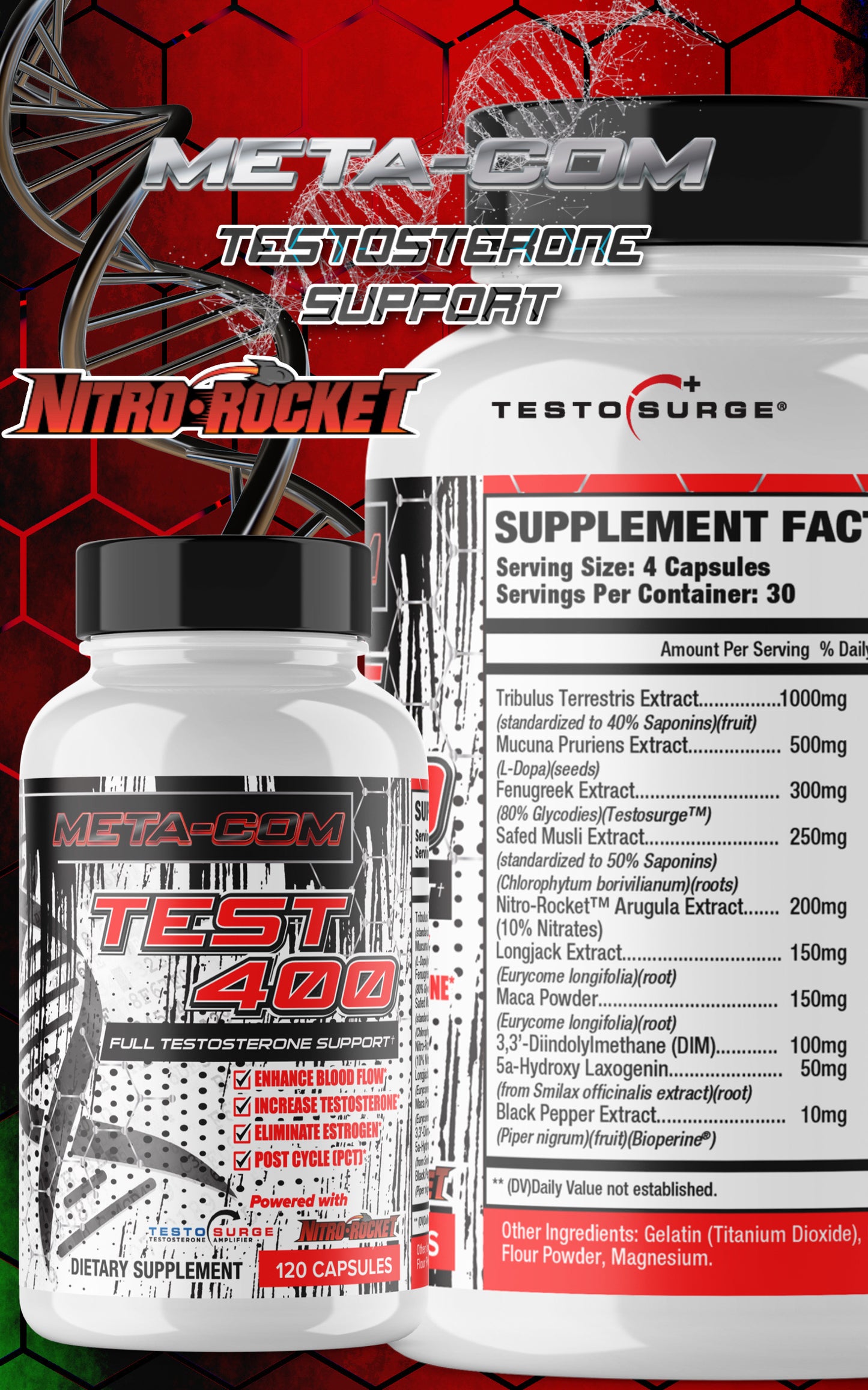 TEST 400, Male SUPPORT